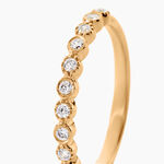 Bague Emiliana Plaqu&eacute; Or Jaune Oxyde De Zirconium - Bijoux fantaisie Femme | Marc Orian