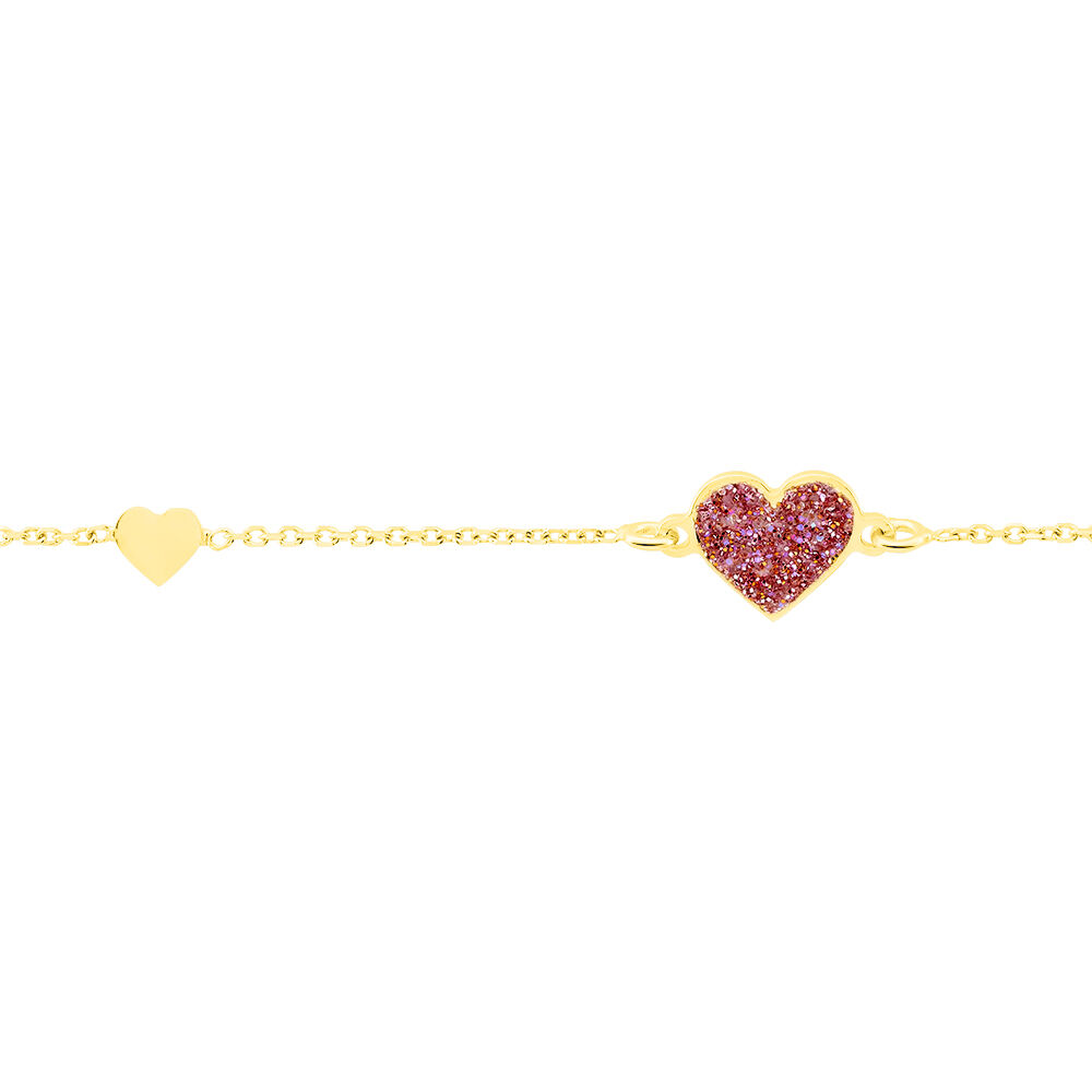 Bracelet Soraya Coeur Or Jaune - Bracelets chaînes Enfant | Marc Orian