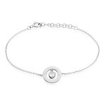 Bracelet Almas Argent Blanc Oxyde De Zirconium - Bracelets fantaisie Femme | Marc Orian