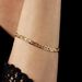 Bracelet Capucin Or Jaune Maille Marine Plate - Bracelets mailles Femme | Marc Orian