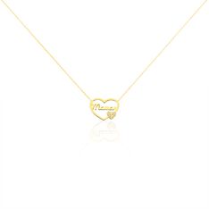 Collier Verohanta Or Jaune Oxyde De Zirconium - Colliers Femme | Marc Orian