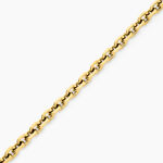 Bracelet Tommy Hilfiger Bruce Chain Acier Jaune - Bracelets cha&icirc;nes Homme | Marc Orian