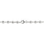 Collier Carrus Argent Blanc - Chaines Homme | Marc Orian