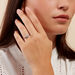Bague Lydia Argent Blanc Oxyde De Zirconium - Solitaires Femme | Marc Orian
