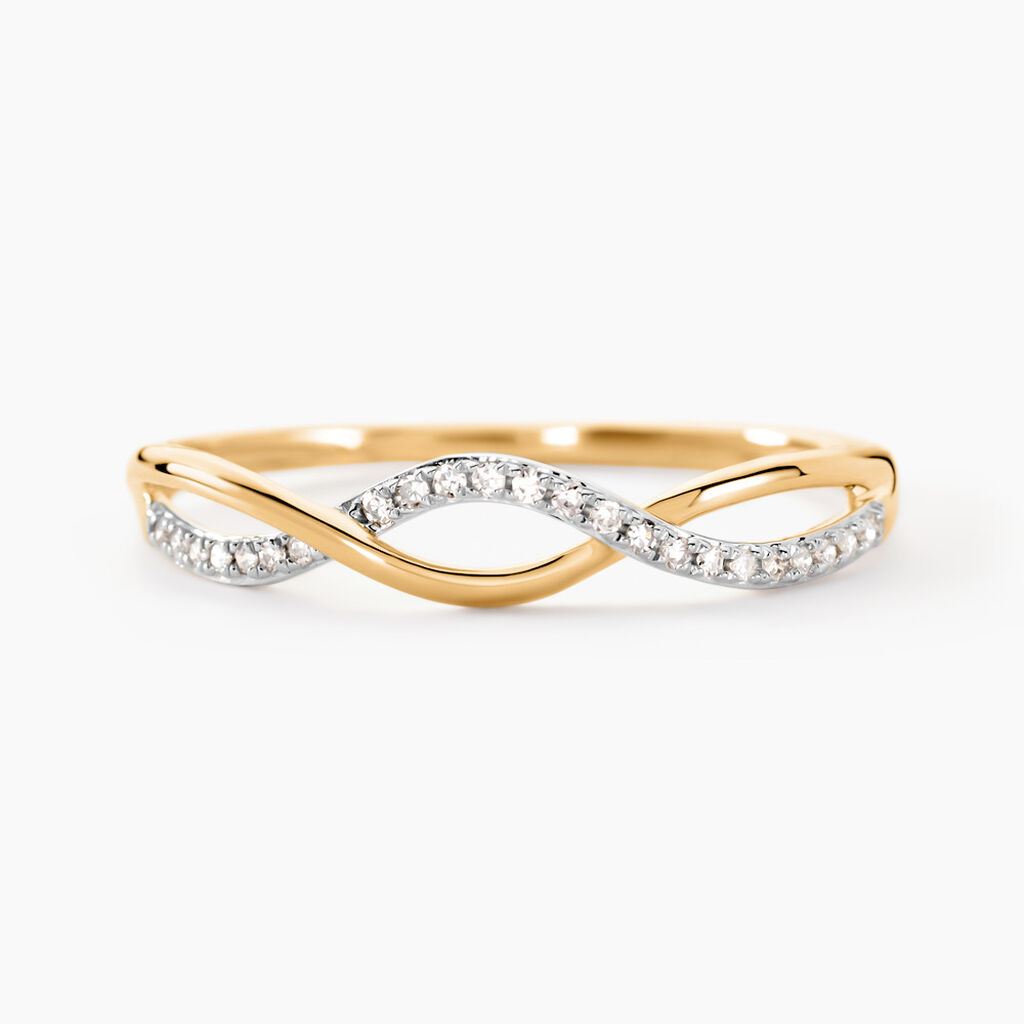 Bague Nucia Or Jaune Diamant - Bagues Femme | Marc Orian