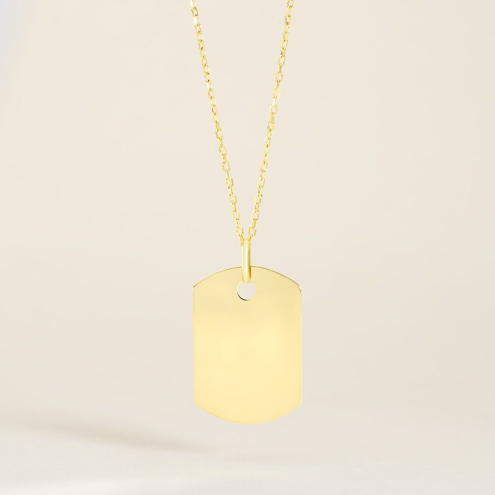 Pendentif Sirona Or Jaune - Bijoux personnalis&eacute;s Unisex | Marc Orian