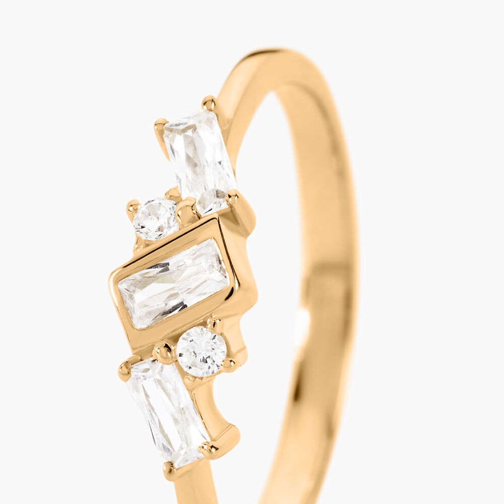 Bague Sya Plaqué Or Jaune Oxyde De Zirconium - Bijoux fantaisie Femme | Marc Orian