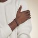 Bracelet Acier Blanc Trisse - Bracelets cuir Homme | Marc Orian