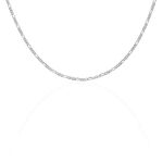 Cha&icirc;ne Vivian Argent Blanc - Colliers fantaisie Femme | Marc Orian