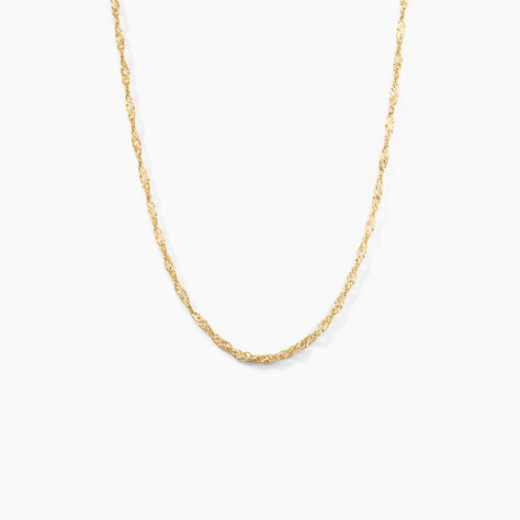 Chaîne Imanie Maille Singapour Or Jaune - Chaines Femme | Marc Orian