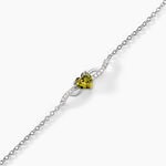 Bracelet Avalon Argent Blanc Oxyde De Zirconium - Bracelets fantaisie Femme | Marc Orian