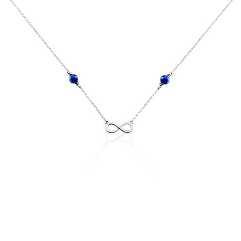 Collier Argent Mojdeh Lapis Lazuli - Colliers Femme | Marc Orian