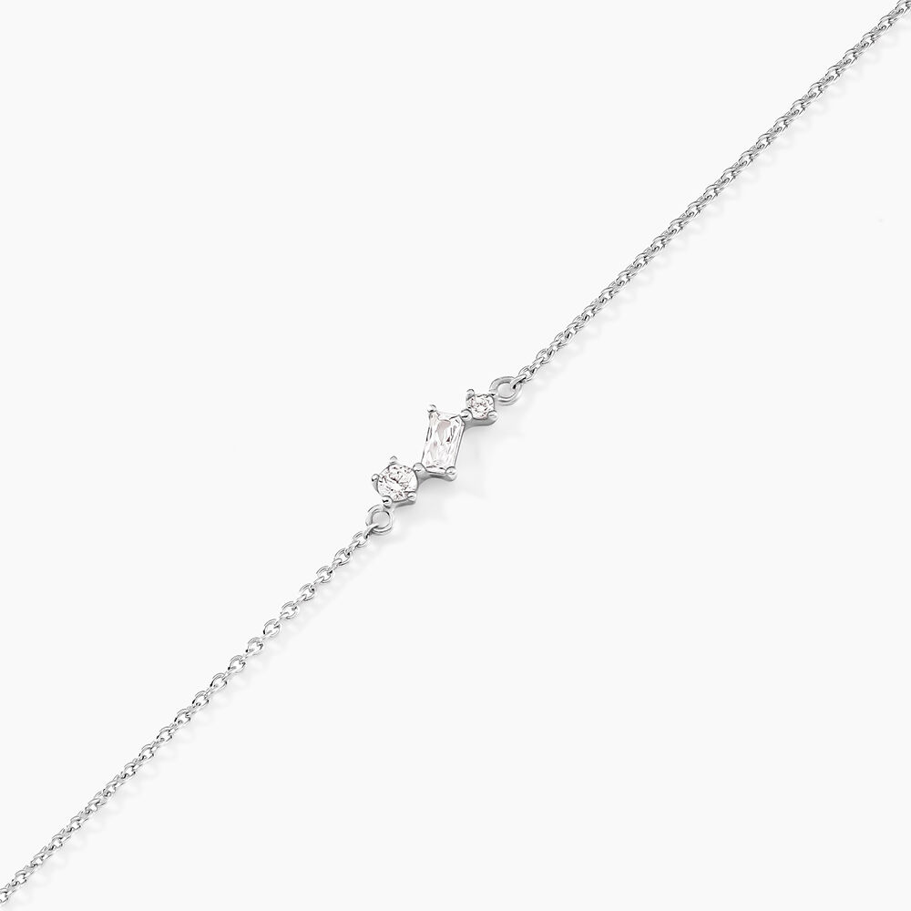 Bracelet Galla Argent Blanc Oxyde De Zirconium - Bracelets fantaisie Femme | Marc Orian