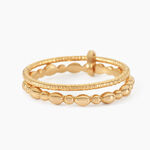 Bague Lou Plaqu&eacute; Or Jaune - Bijoux fantaisie Femme | Marc Orian