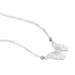 Collier Argent Blanc Liseron - Colliers fantaisie Femme | Marc Orian