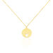 Collier Omelia Message Or Jaune - Colliers ete Enfant | Marc Orian