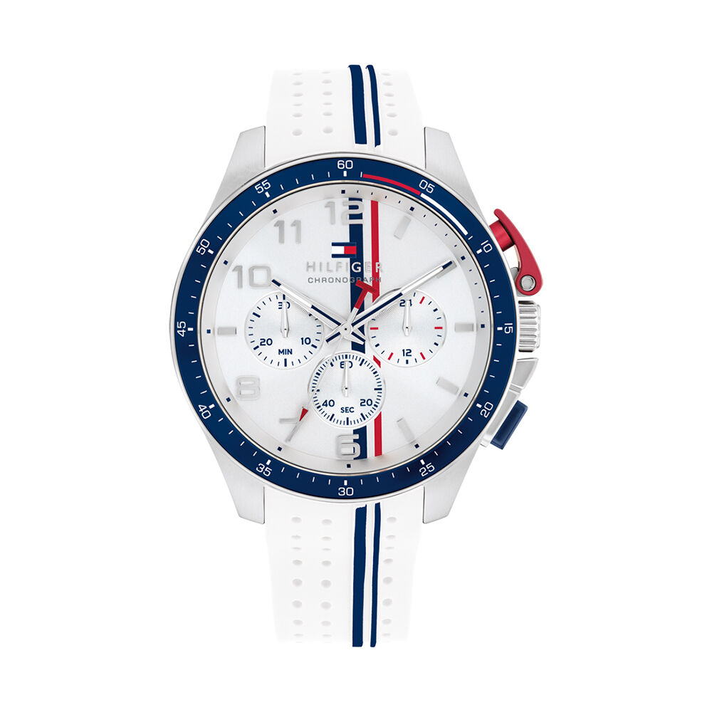 Montre Tommy Hilfiger Bank Blanc - Montres étanches Homme | Marc Orian