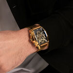 Montre Montignac Tonneau Noir - Montres &eacute;tanches Homme | Marc Orian