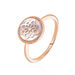 Bague Rosae Argent Rose Nacre - Bagues avec pierre Femme | Marc Orian