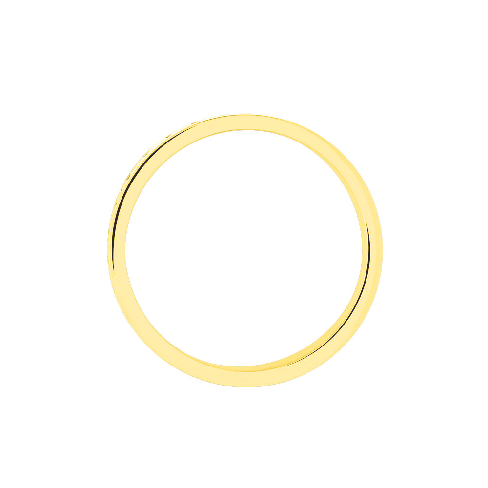 Alliance Raphie Ruban Plat Or Bicolore - Alliances duo Unisex | Marc Orian