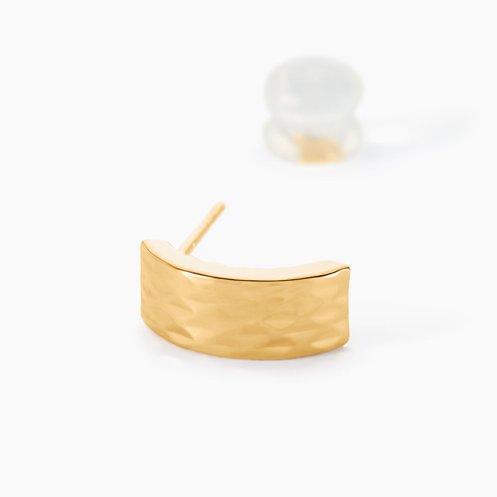 Cr&eacute;oles Michaelina Or Jaune - Cr&eacute;oles Femme | Marc Orian