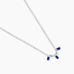 Collier Argent Blanc Augusts Oxydes De Zirconium - Colliers avec pierres Femme | Marc Orian