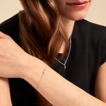 Collier Desert Argent Blanc Oxyde De Zirconium - Colliers avec pierres Femme | Marc Orian