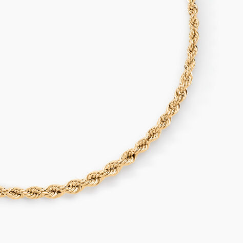 Collier Jerry Danilo Maille Corde Or Jaune - Chaines Femme | Marc Orian