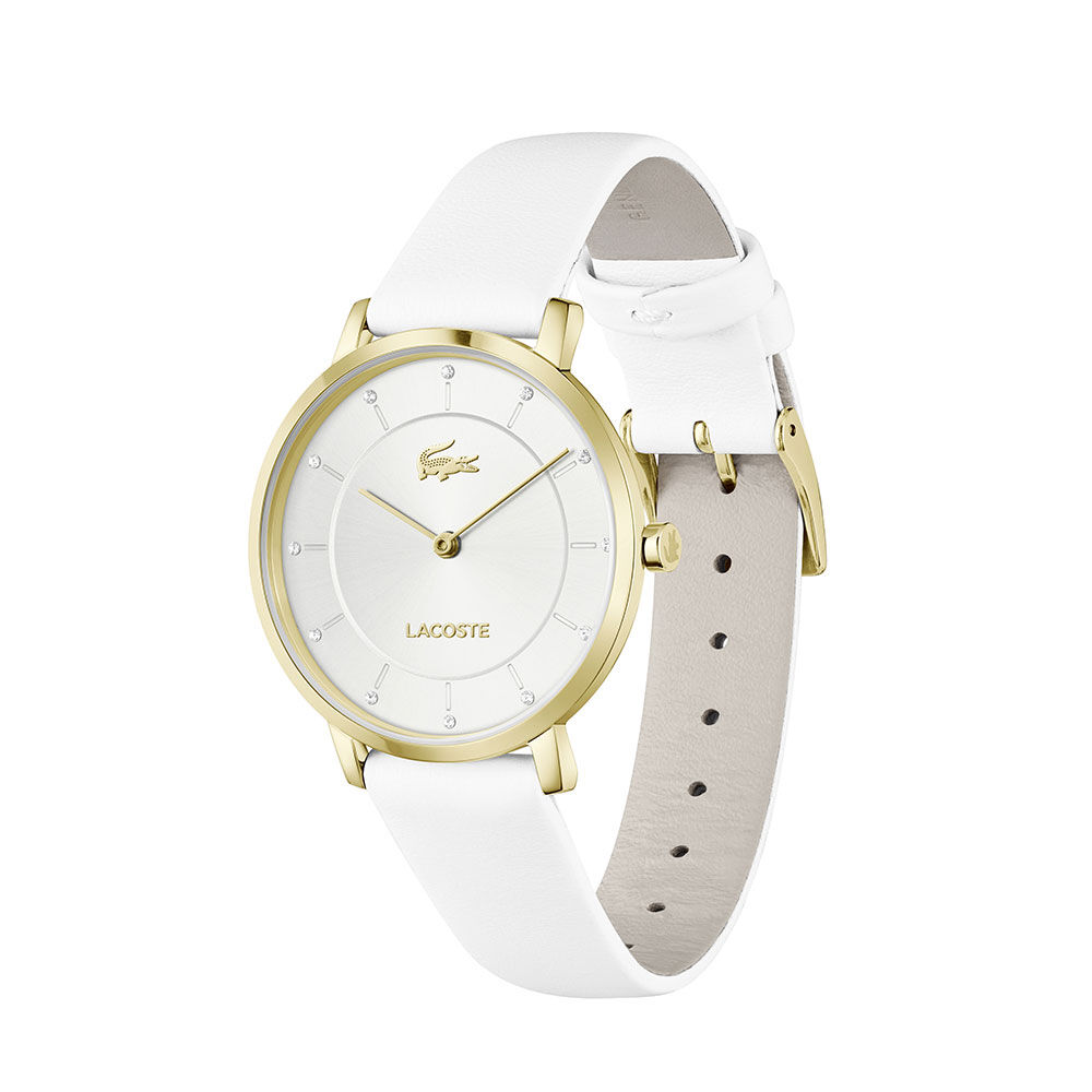 Montre Lacoste Crocorigin Blanc - Montres &eacute;tanches Femme | Marc Orian