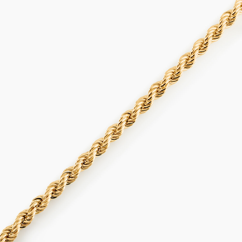 Bracelet Cordelia Maille Corde Or Jaune - Bracelets mailles Femme | Marc Orian
