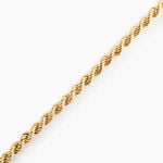 Bracelet Cordelia Maille Corde Or Jaune - Bracelets mailles Femme | Marc Orian