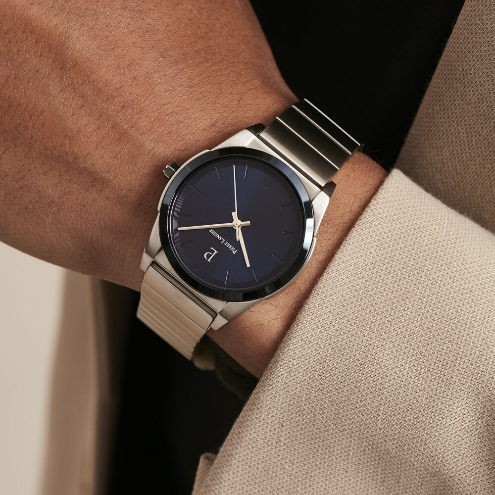Montre Pierre Lannier Candide Bleu - Montres classiques Homme | Marc Orian