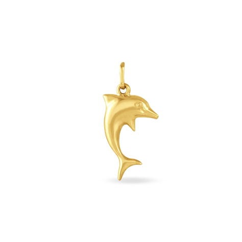 Pendentif Haizia Dauphin Or Jaune - Pendentifs Famille | Marc Orian