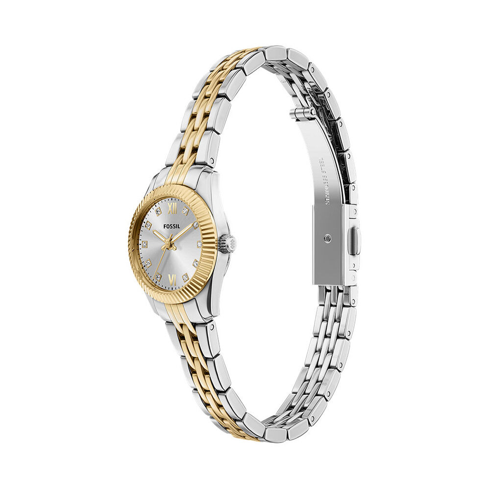 Montre Fossil Scarlette Micro Argent&eacute; - Montres &eacute;tanches Femme | Marc Orian
