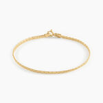 Bracelet Ivy Maille Haricot Or Jaune - Bracelets mailles Femme | Marc Orian