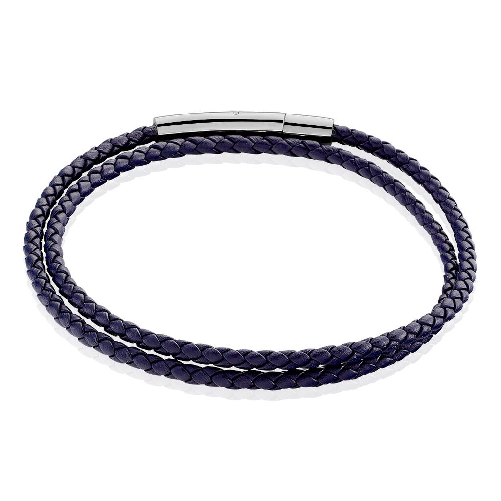 Bracelet Calvino Acier Blanc - Bracelets cuir Homme | Marc Orian