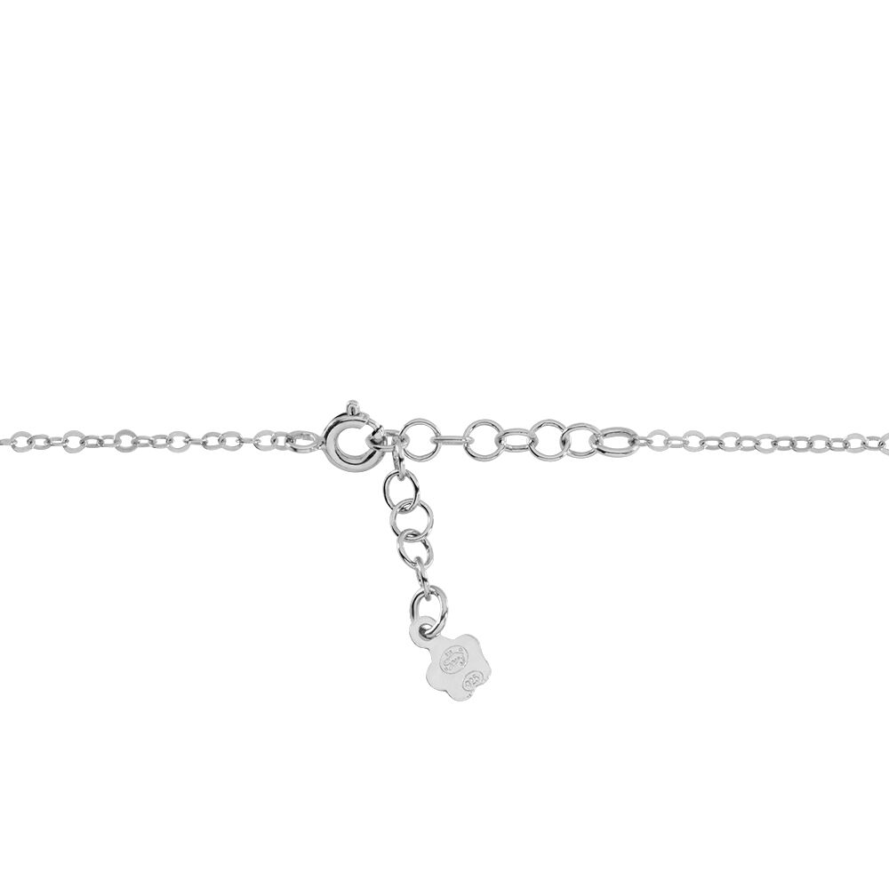 Bracelet China Argent Blanc - Bracelets chaînes Femme | Marc Orian