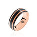 Bague Acier Rose - Bagues grosses Homme | Marc Orian