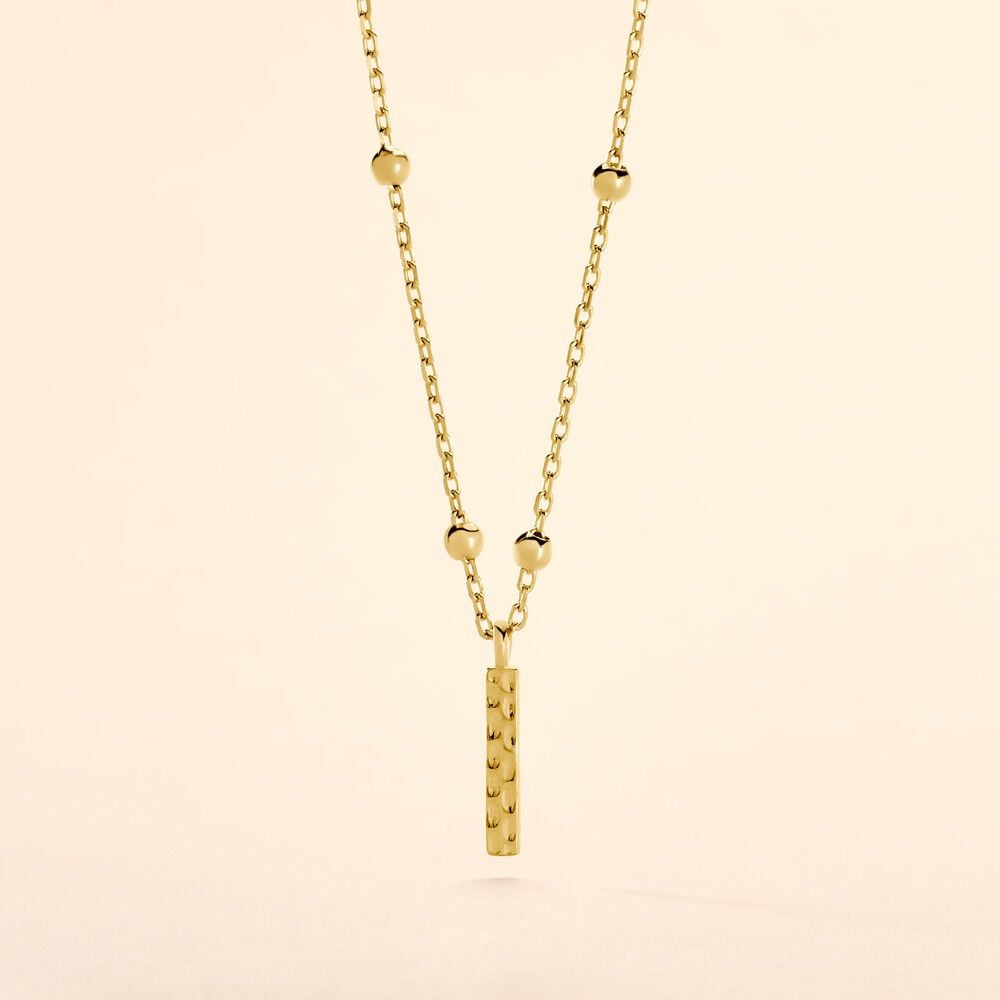Collier Plaqué Or Jaune Lettra - Colliers fantaisie Femme | Marc Orian