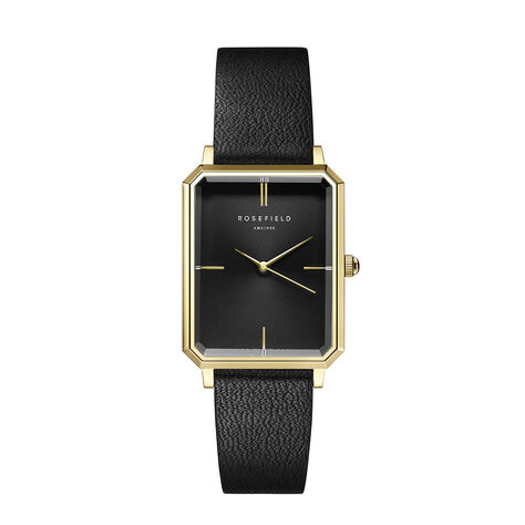 Montre Rosefield Octagon Noir - Montres &eacute;tanches Femme | Marc Orian