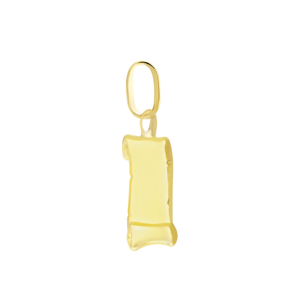 Pendentif Lamie Zodiaque Parchemin Or Jaune - Bijoux personnalisés Famille | Marc Orian