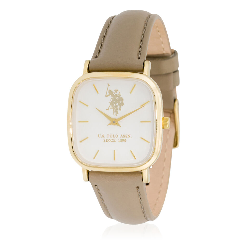 Montre U.S. Polo Us Polo Keira Blanc - Montres étanches Femme | Marc Orian