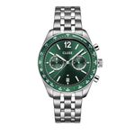 Montre Cluse Aravis Dual Timer Vert - Montres &eacute;tanches Homme | Marc Orian