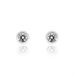 Boucles D'oreilles Puces Ofelia Or Blanc Diamant - Boucles d'oreilles mariage Femme | Marc Orian