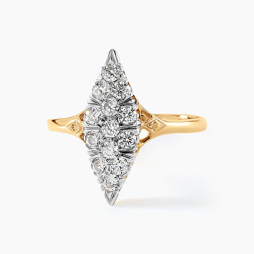 Bague Marchioness Or Jaune Oxyde De Zirconium - Bagues avec pierre Femme | Marc Orian