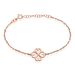 Bracelet Delmira Argent Rose - Bracelets chaînes Femme | Marc Orian