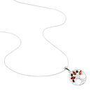 Collier Argent Blanc Odaya Ambre - Colliers avec pierres Femme | Marc Orian