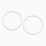 Cr&eacute;oles Dominae Or Blanc - Grosses cr&eacute;oles Femme | Marc Orian