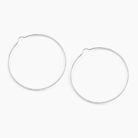 Cr&eacute;oles Dominae Or Blanc - Grosses cr&eacute;oles Femme | Marc Orian