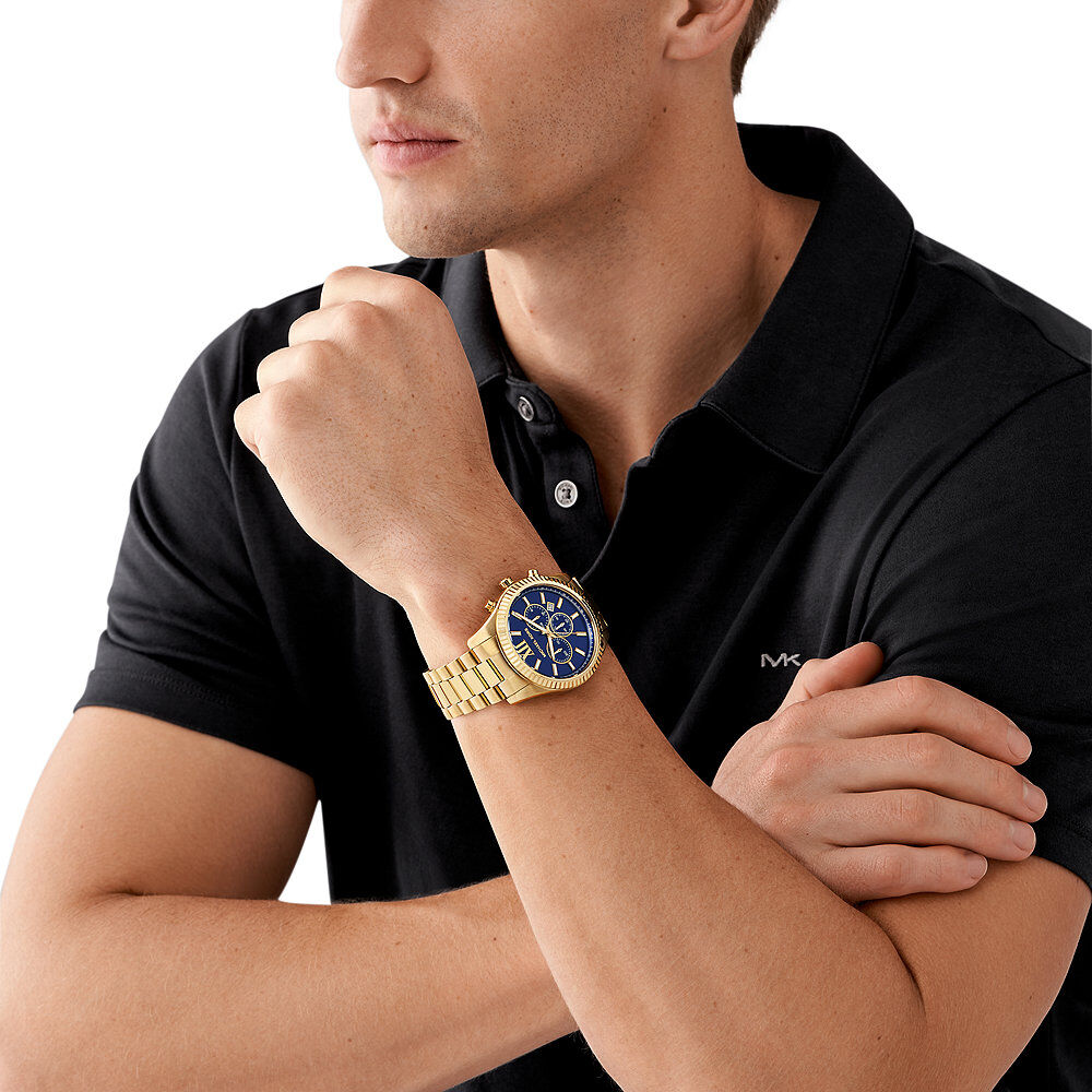 Montre Michael Kors Lexington Bleu
